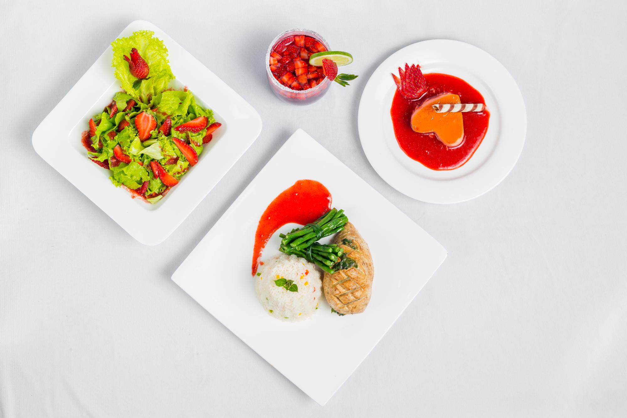 Set di piatti veloci e accessori da cucina